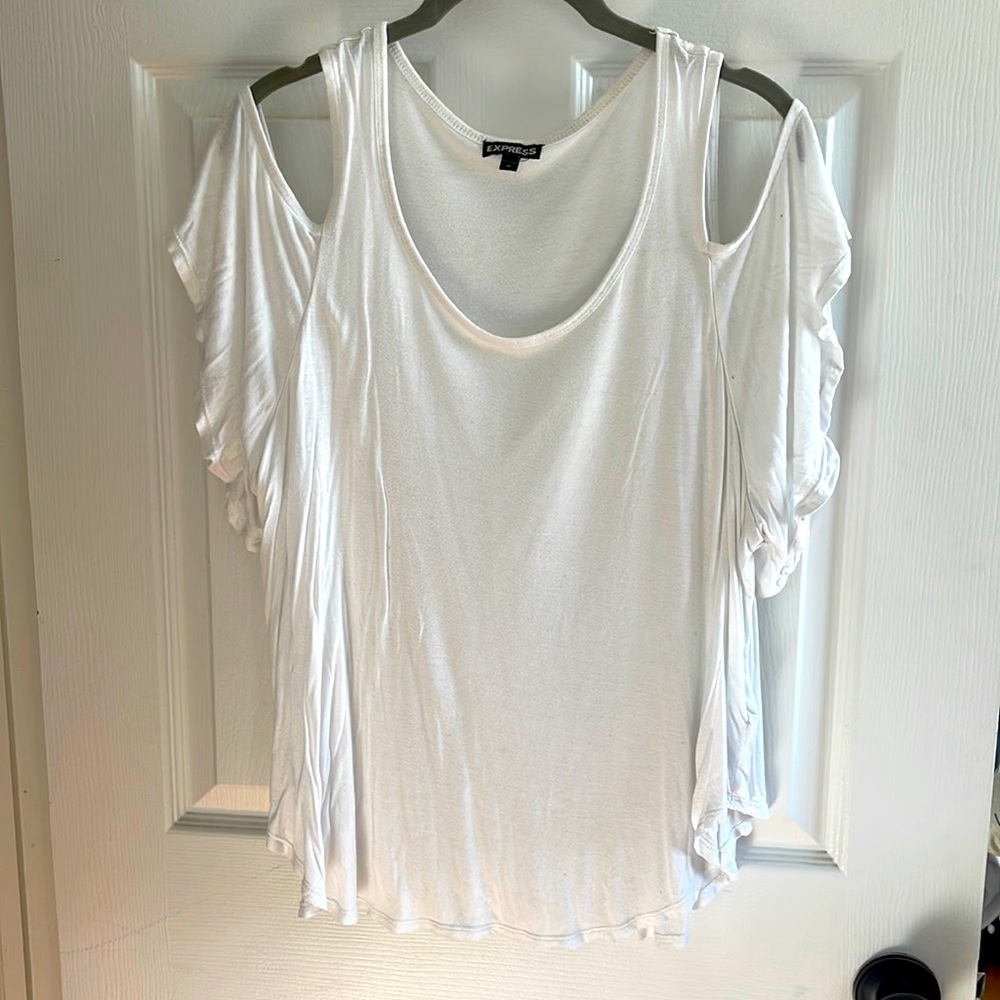 Express white top